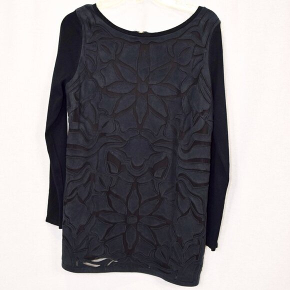 INC INTERNATIONAL navy tunic - Picture 1 of 3